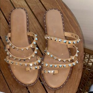 Studded sandals
